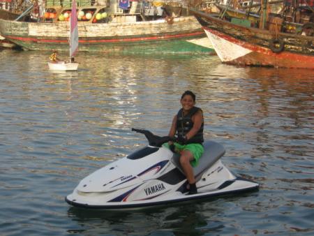 apr&eacute; le quad jet ski